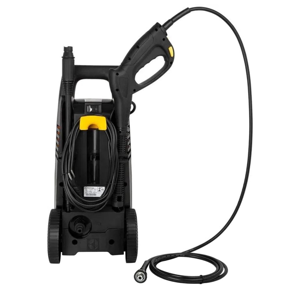 Lavadora de Alta Pressão Electrolux EWS30 Power Wash - 1800 PSI, 1450W, Econômica, Stop Total, Amarelo, 110V