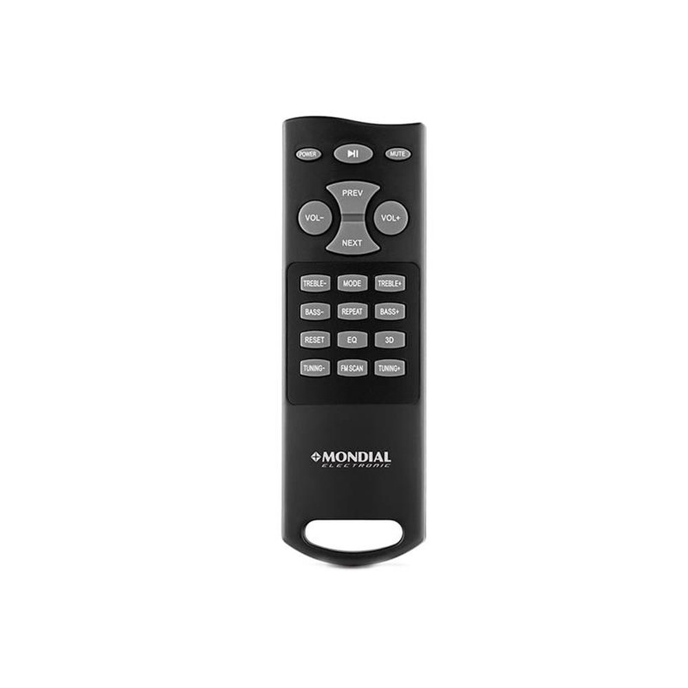 Soundbar Mondial SB-03, Subwoofer, Conexão sem Fio, Controle remoto, Equalizador, USB, 100W RMS