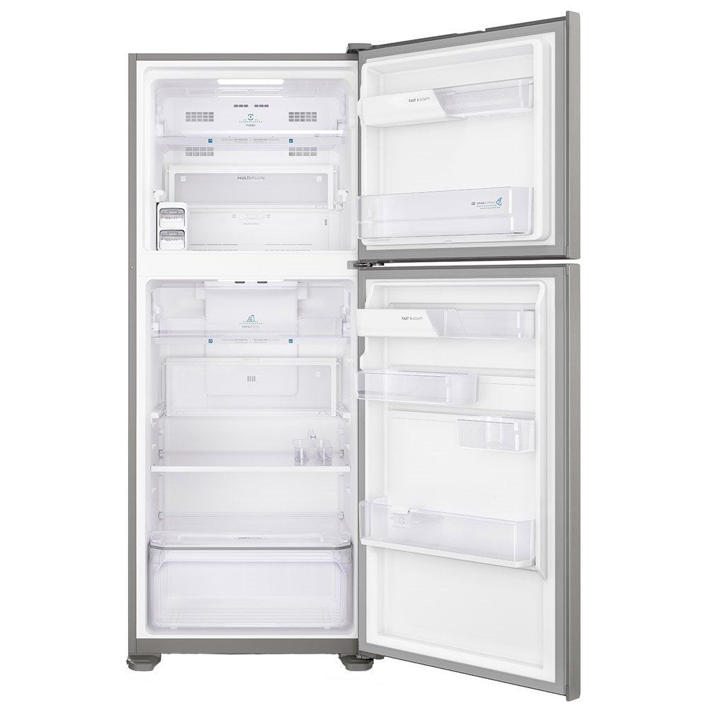 Geladeira/Refrigerador Electrolux 431 Litros IF55 | Frost Free, 2 Portas, Tecnologia Inverter, Platinum, 110V