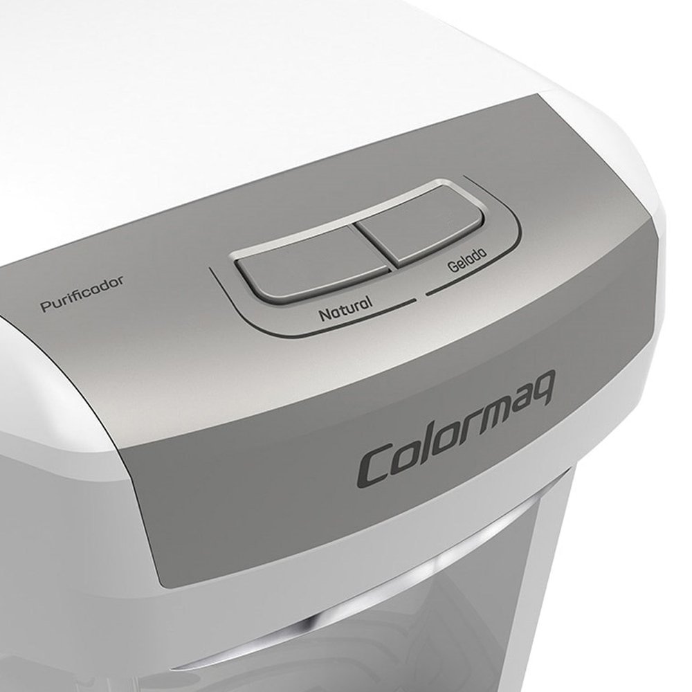 Purificador de Água de Mesa Colormaq Eletrônica, Branco, Bivolt