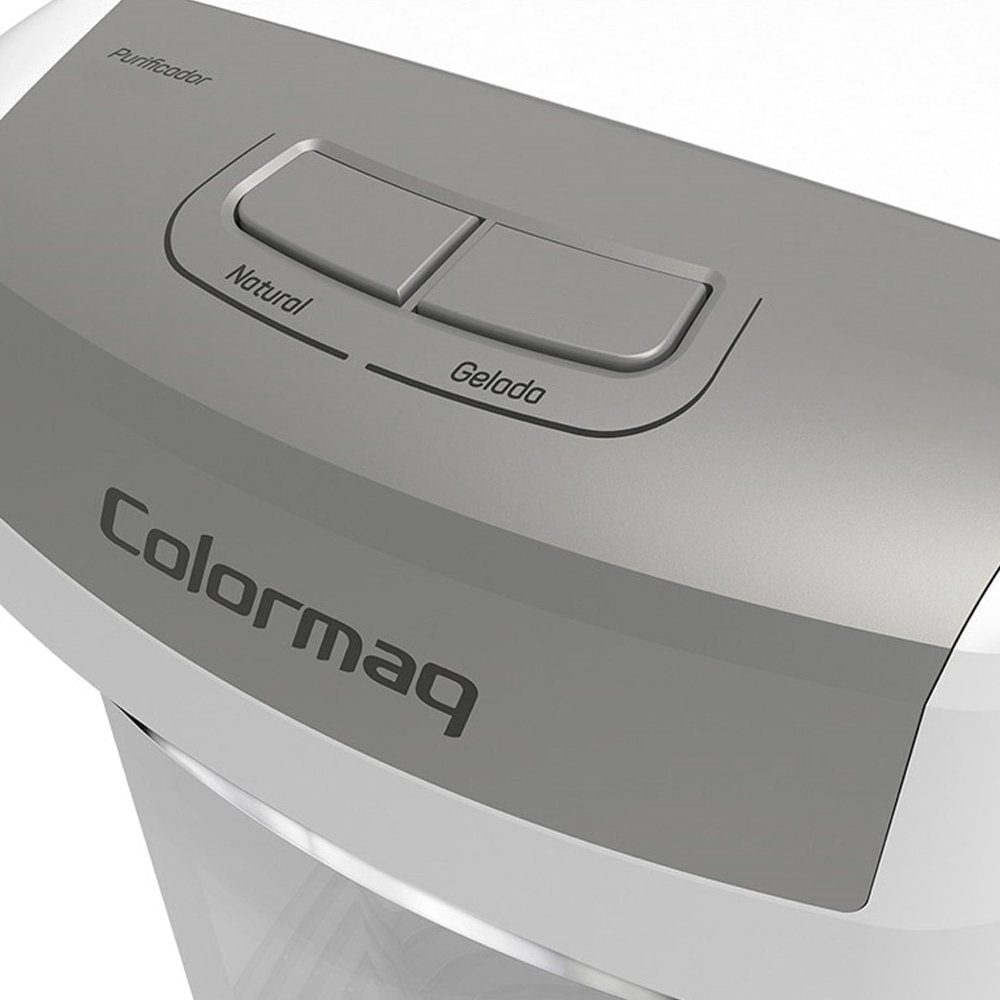 Purificador de Água de Mesa Colormaq Eletrônica, Branco, Bivolt