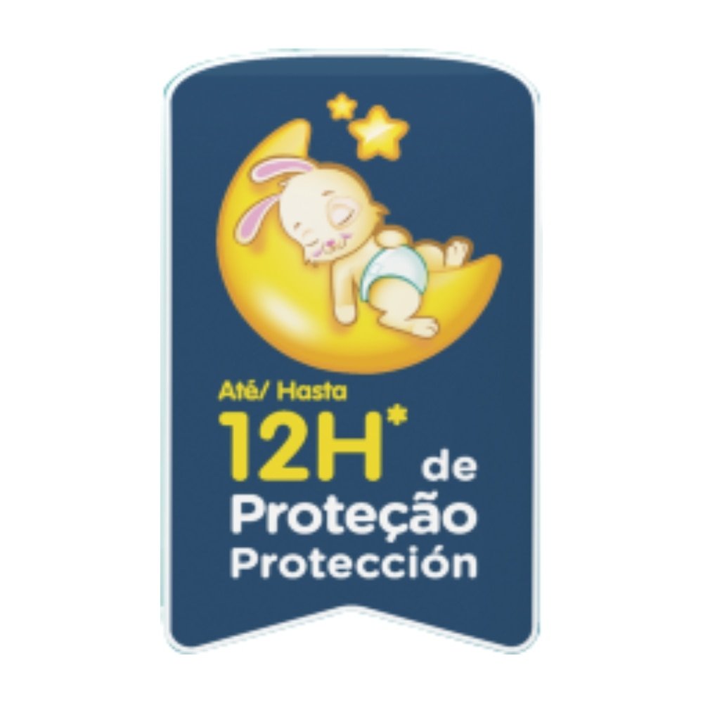 Fralda Descartável Pampers Confort Sec Tamanho XG - 4 Pacotes com 34 Fraldas - Total 136 Tiras