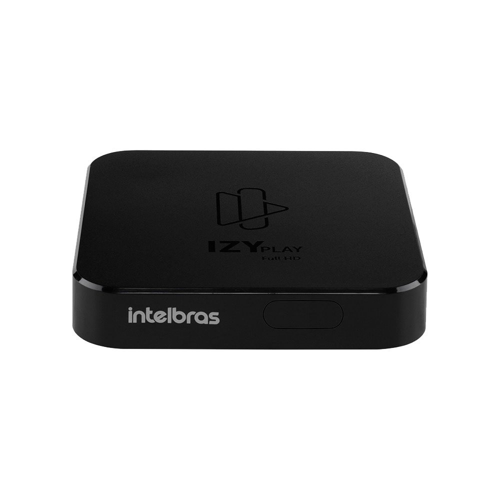 Smart Box Intelbras Izy Play, Android TV, Preto