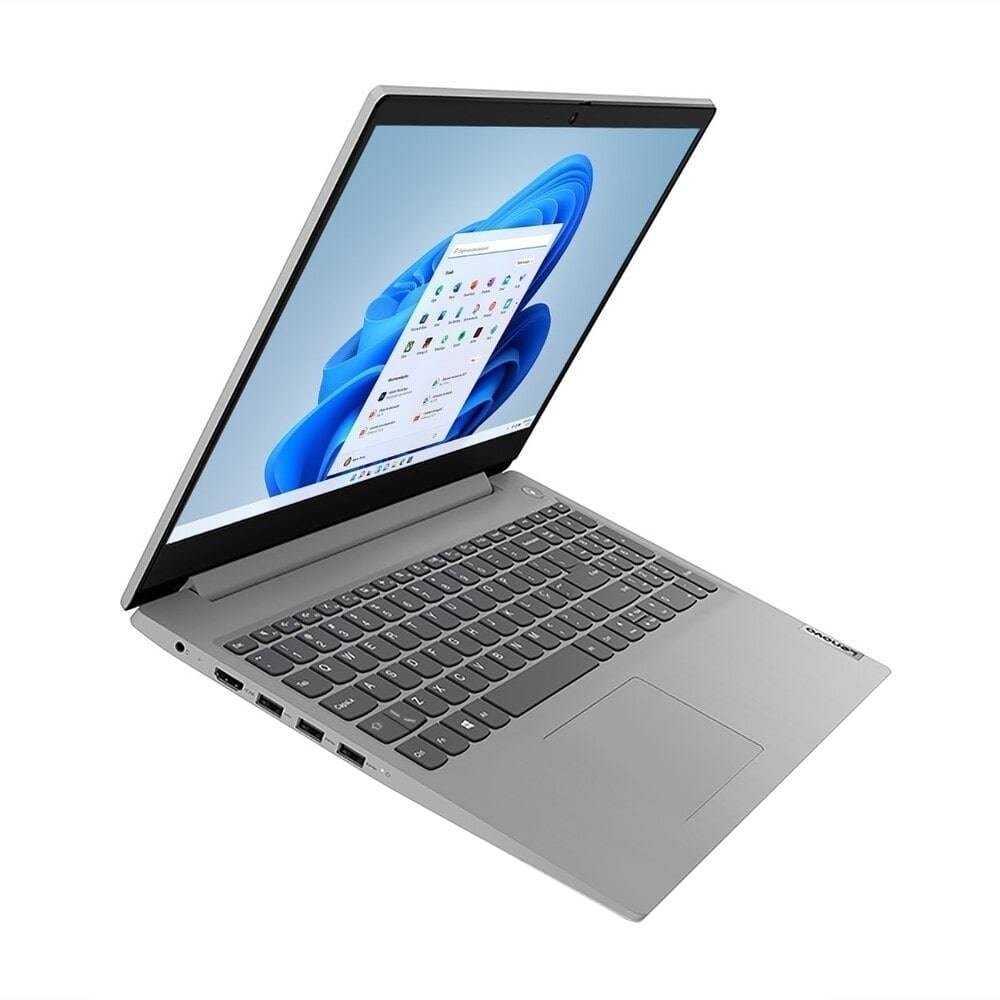 Notebook Lenovo IdeaPad 3i, Tela de 15.6", Intel Celeron - SSD 128GB, 4GB RAM, Windows 11, Prata