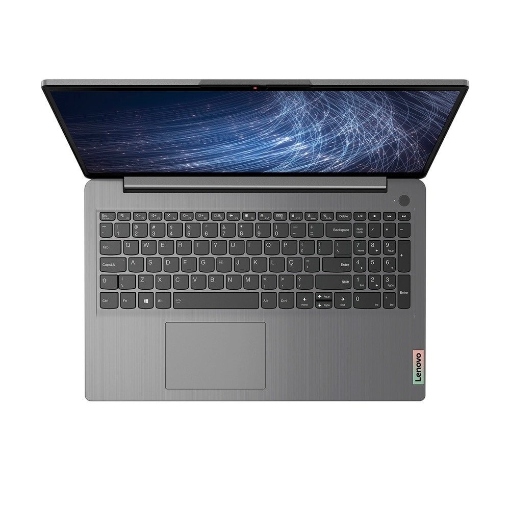 Notebook Lenovo IdeaPad 3i, Tela FHD de 15.6", AMD Ryzen 5, SSD 256GB, 8GB RAM, Linux, Cinza