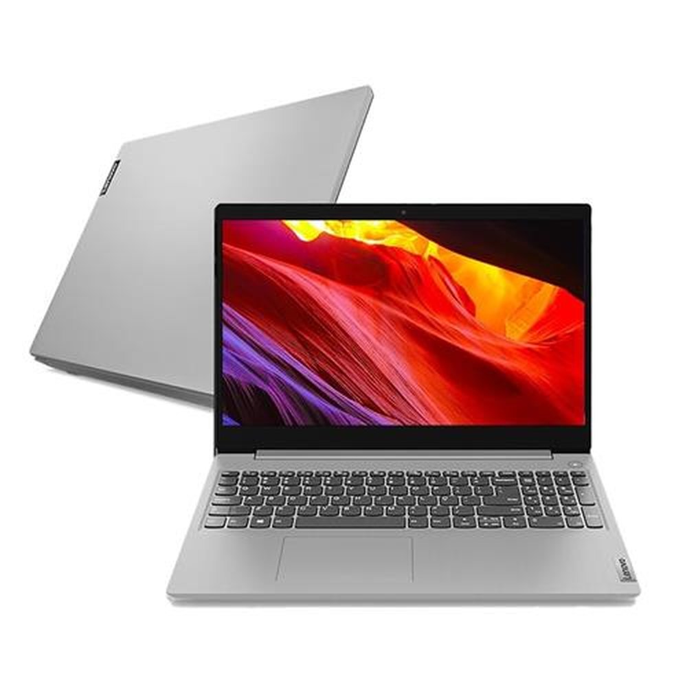Notebook Lenovo IdeaPad 3i 82BSS00600, Tela de 15.6" | Intel Core i3-10110U, Linux, 8GB, SSD 256 GB, Prata