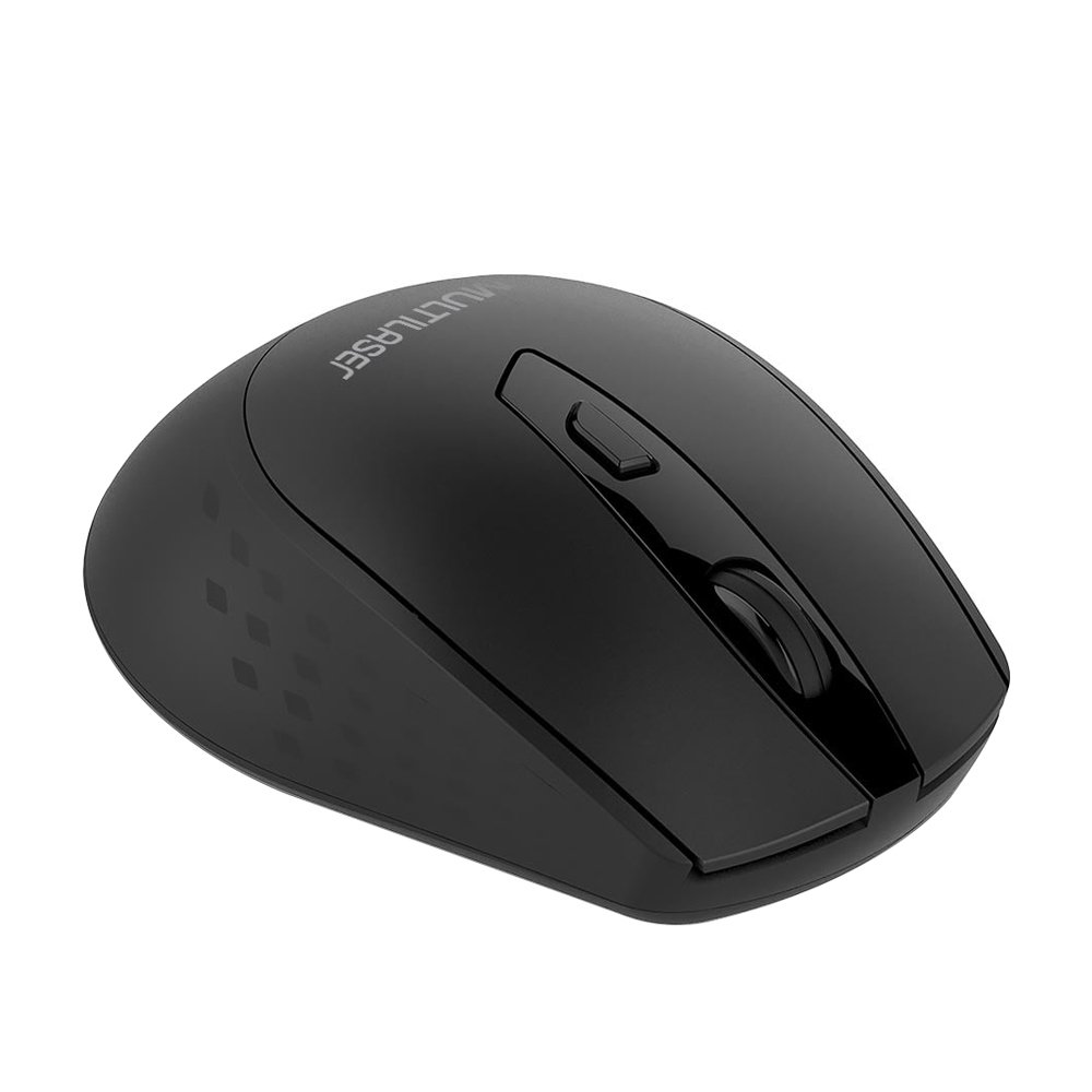 Mouse Multilaser sem Fio MO311, USB, 1600 DPI, 2.4GHz, Preto