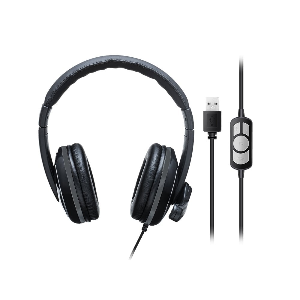 Headset Multilaser Pro PH317, USB, Preto