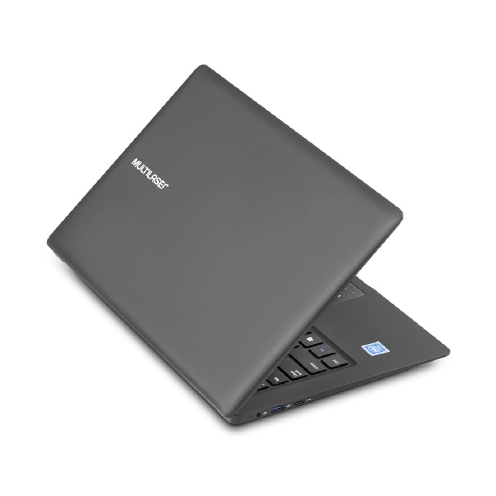 Notebook Multilaser Legacy Cloud PC134, Tela de 14", Intel Core Atom Z8350, Windows 10, 2GB, 64GB, Cinza