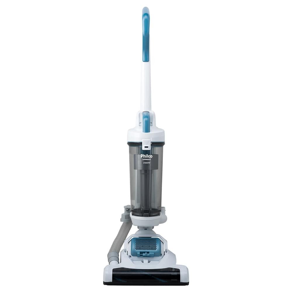 Aspirador de Pó Vertical Philco Upright, 2000W, Branco/Azul, 220V