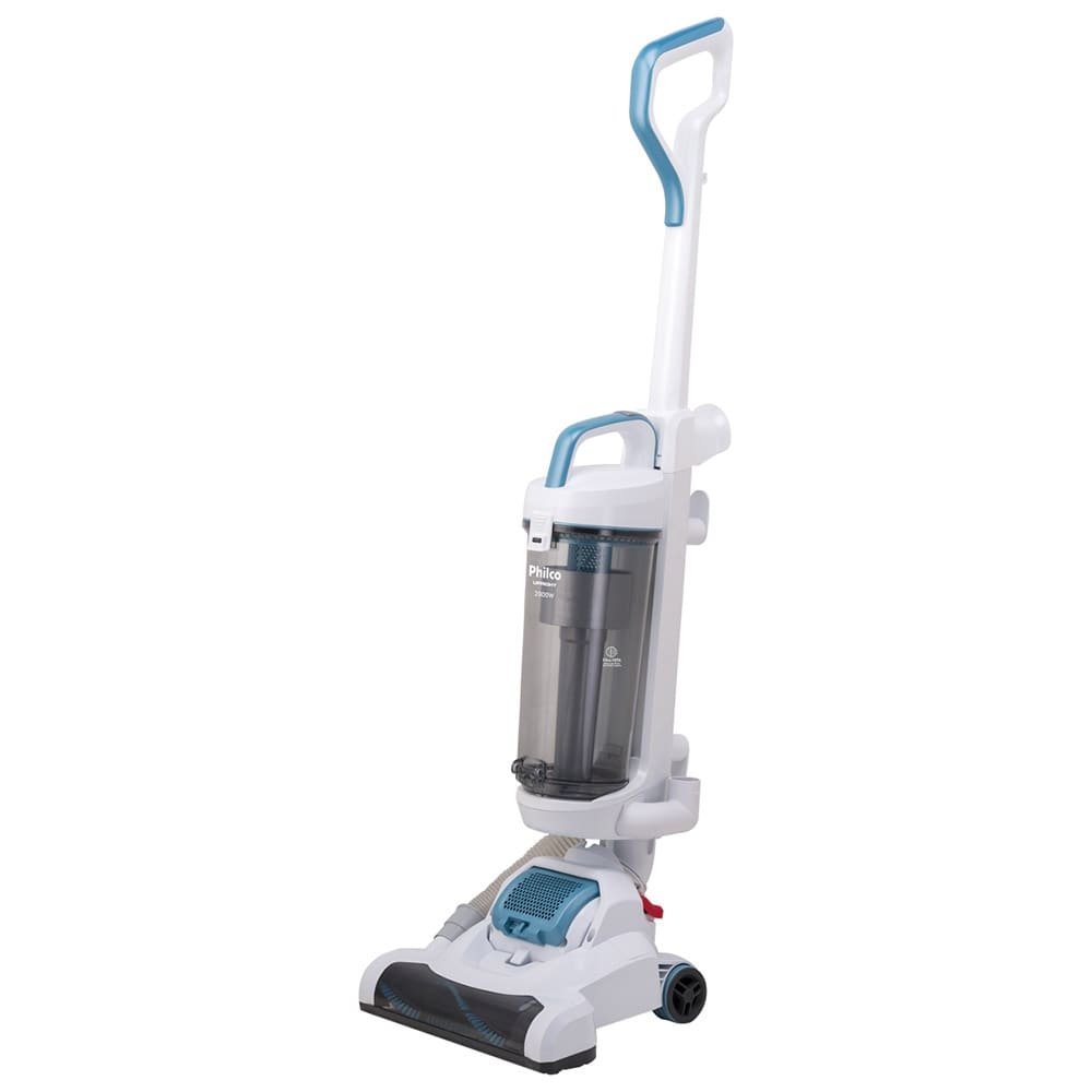 Aspirador de Pó Vertical Philco Upright, 2000W, Branco/Azul, 220V