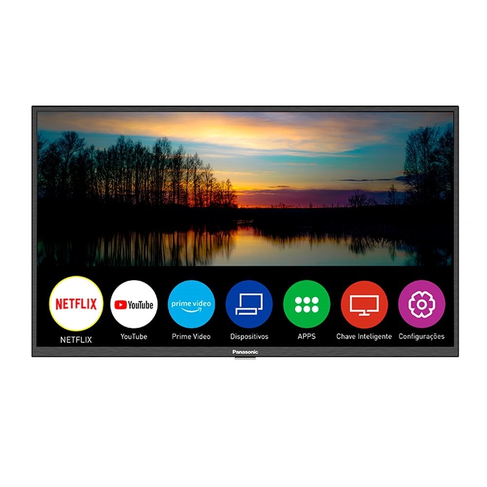 Smart TV LED 32" Panasonic TC-32JS500B HD com Wi-Fi 1 USB, 2 HDMI, 60Hz