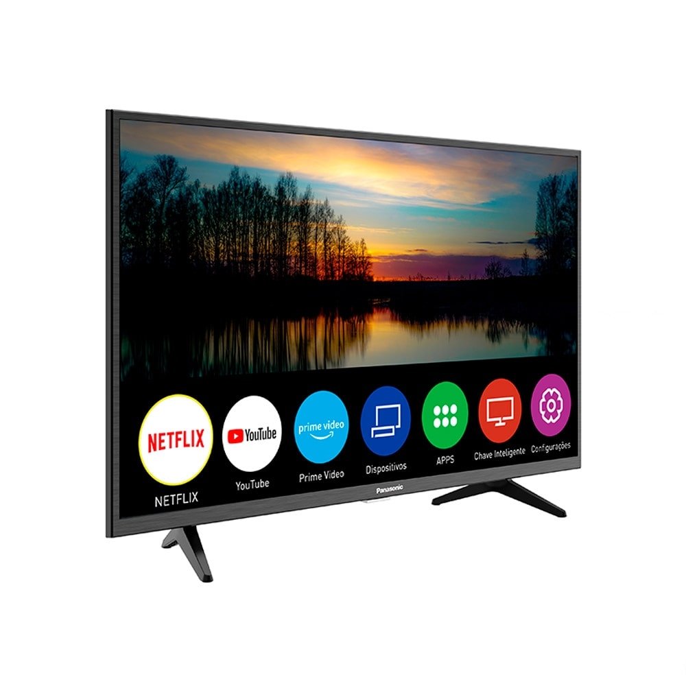 Smart TV LED 32" Panasonic TC-32JS500B HD com Wi-Fi 1 USB, 2 HDMI, 60Hz