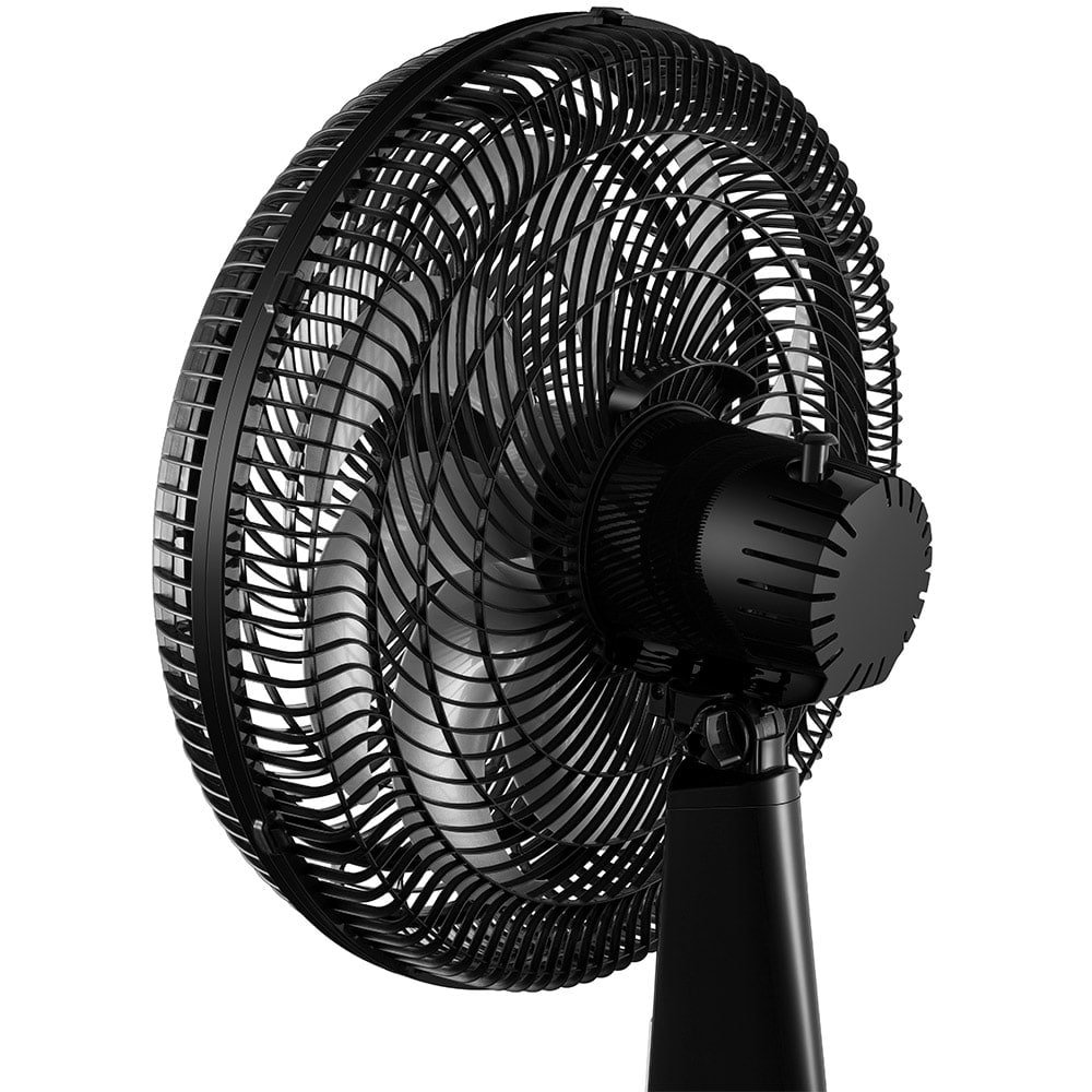 Ventilador de Mesa Mondial VTX-50 50cm, 8 Pás, 150W, Preto, 220V