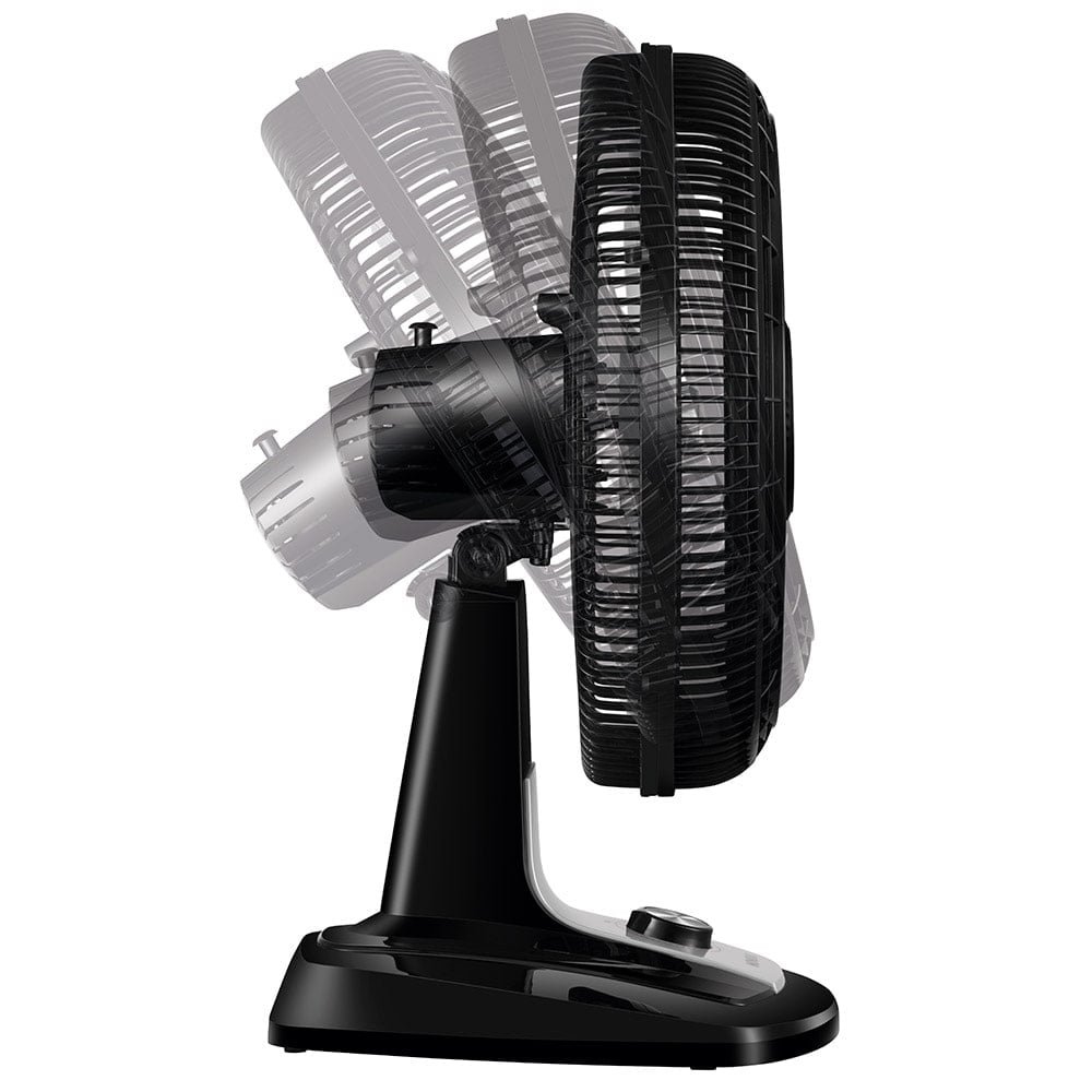 Ventilador de Mesa Mondial VTX-40 40cm, 8 Pás, 140W, Preto, 110V