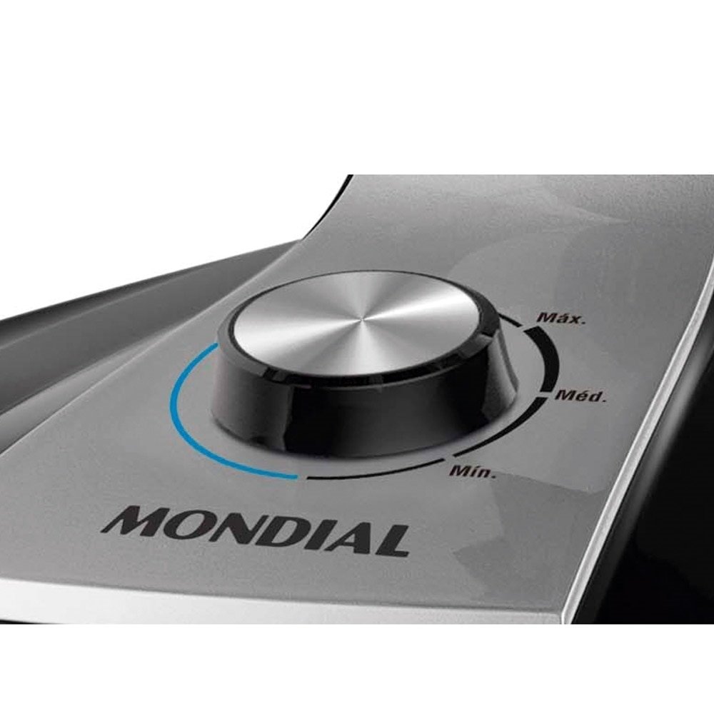 Ventilador de Mesa Mondial VTX-40 40cm, 8 Pás, 140W, Preto, 110V