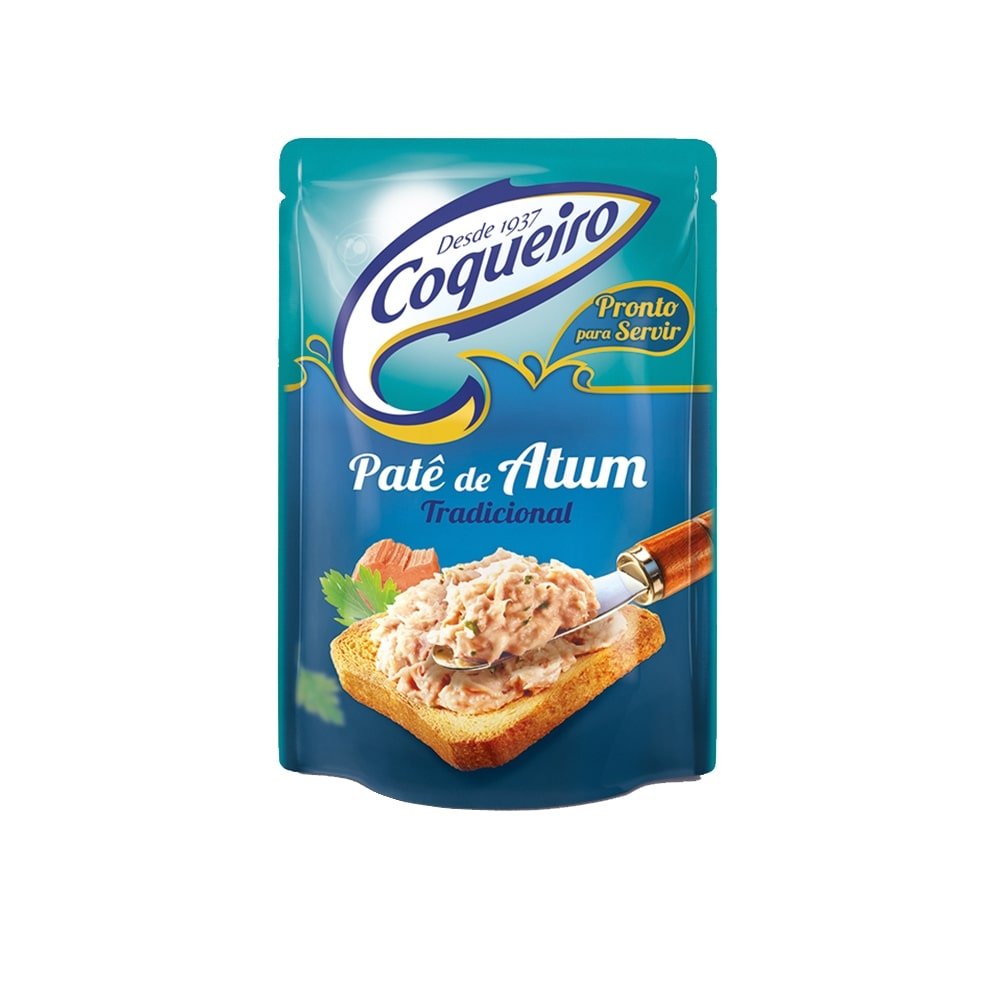 Patê de Atum Coqueiro Tradicional 170g - Embalagem com 24 Unidades
