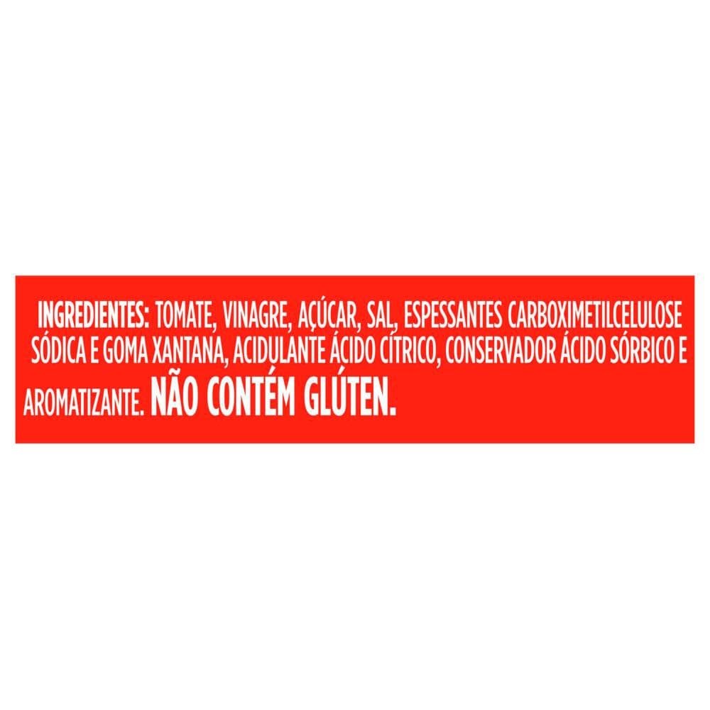 Ketchup Arisco 370g - Embalagem com 24 Unidades