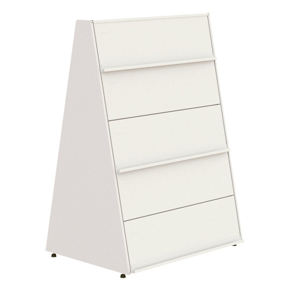 Gôndola Amapá para Piso Inicial Centro 1,40 x 0,96 x 0,75 com 6 Porta Pisos