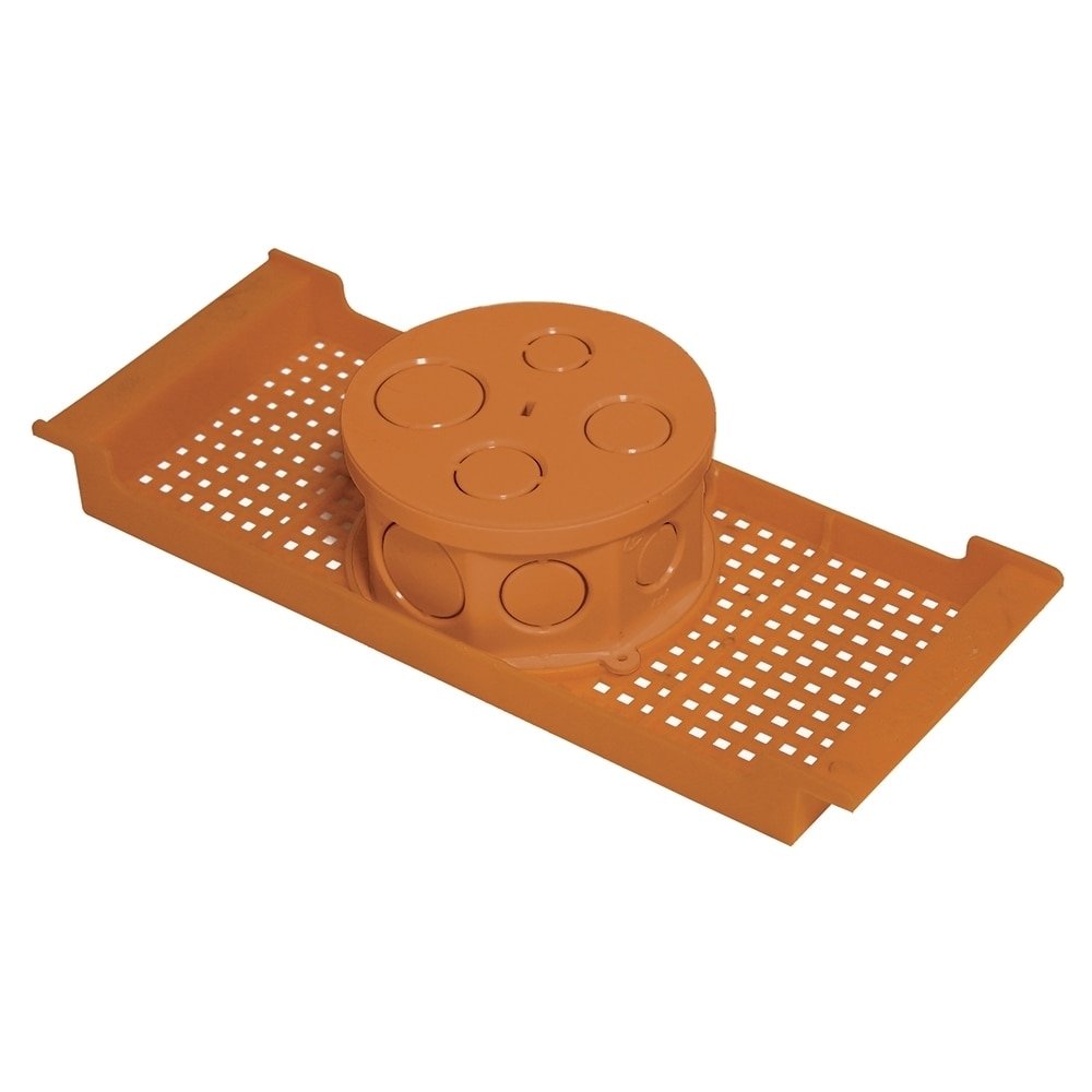 Caixa de Luz Krona Centro para Laje Laranja 30cm Embalagem com 10 Unidades