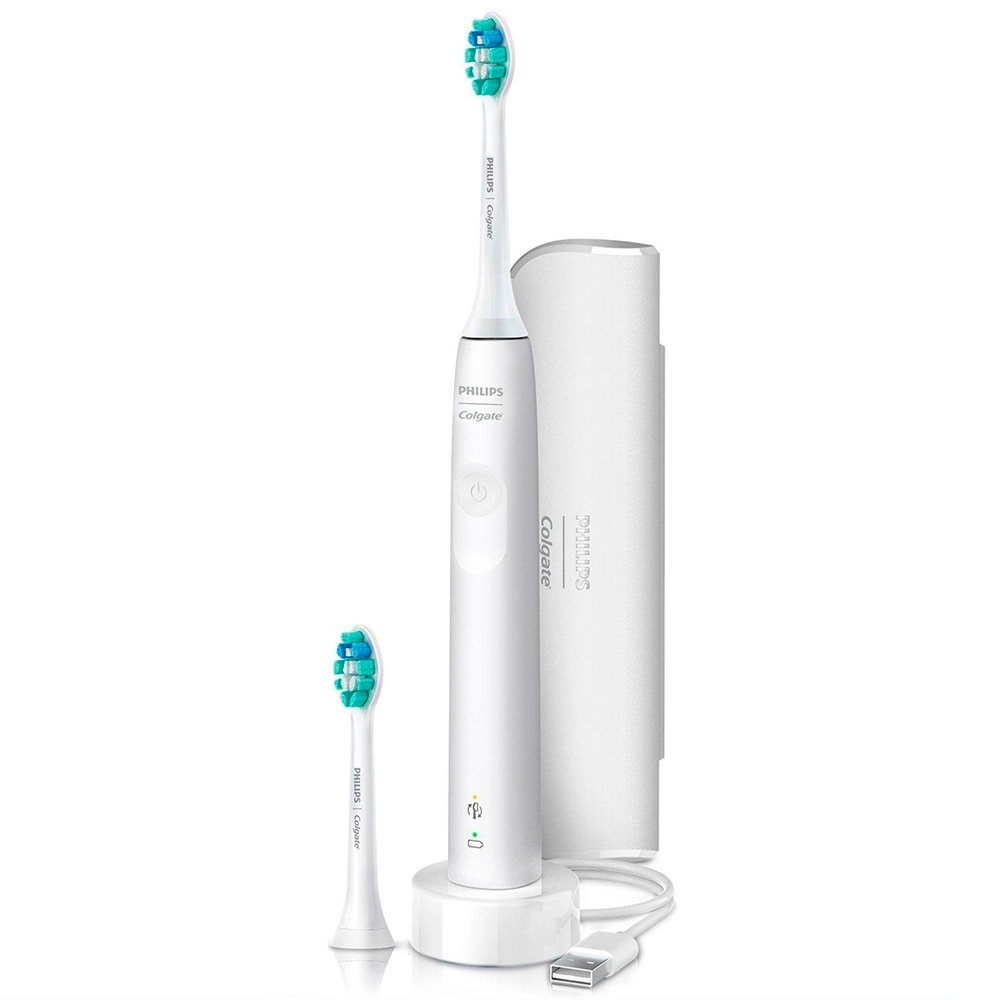 Escova Dental Elétrica Colgate Philips Sonicpro 30 + Refil Recarregável