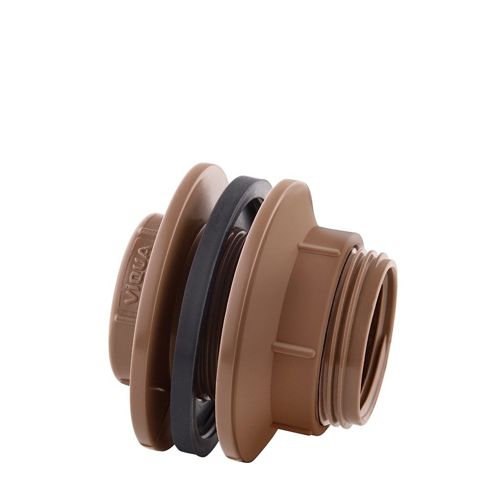 Adaptador para Caixa D'agua Víqua Auto Ajuste 32mm x 1P Predial - Embalagem com 5 Unidades