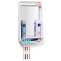 Armário Atlas para Banheiro PR6100-1 Branco com Espelho