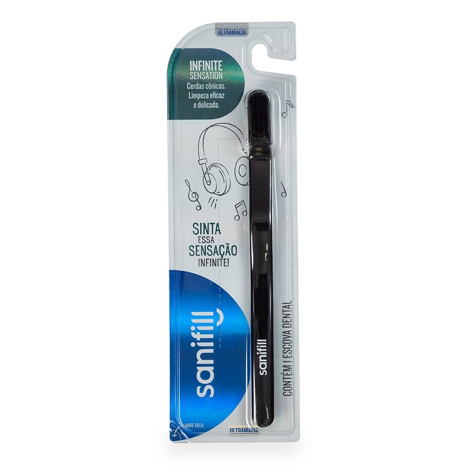 Escova de Dente Sanifill Infinite Sensation Ultra Macia