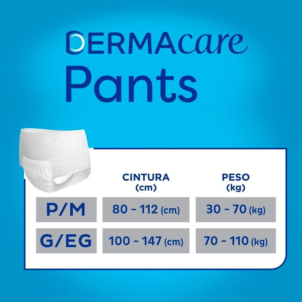 Roupa Íntima Tena Pants Ultra Dermacare Tamanho G/EG - 8 Pacotes com 8 Fraldas - Total 64 Tiras