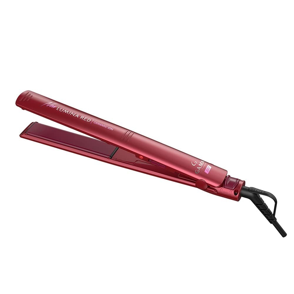 Chapinha/Prancha Gama Elegance New Lumina Red Ceramic Ion, 220°C, Bivolt