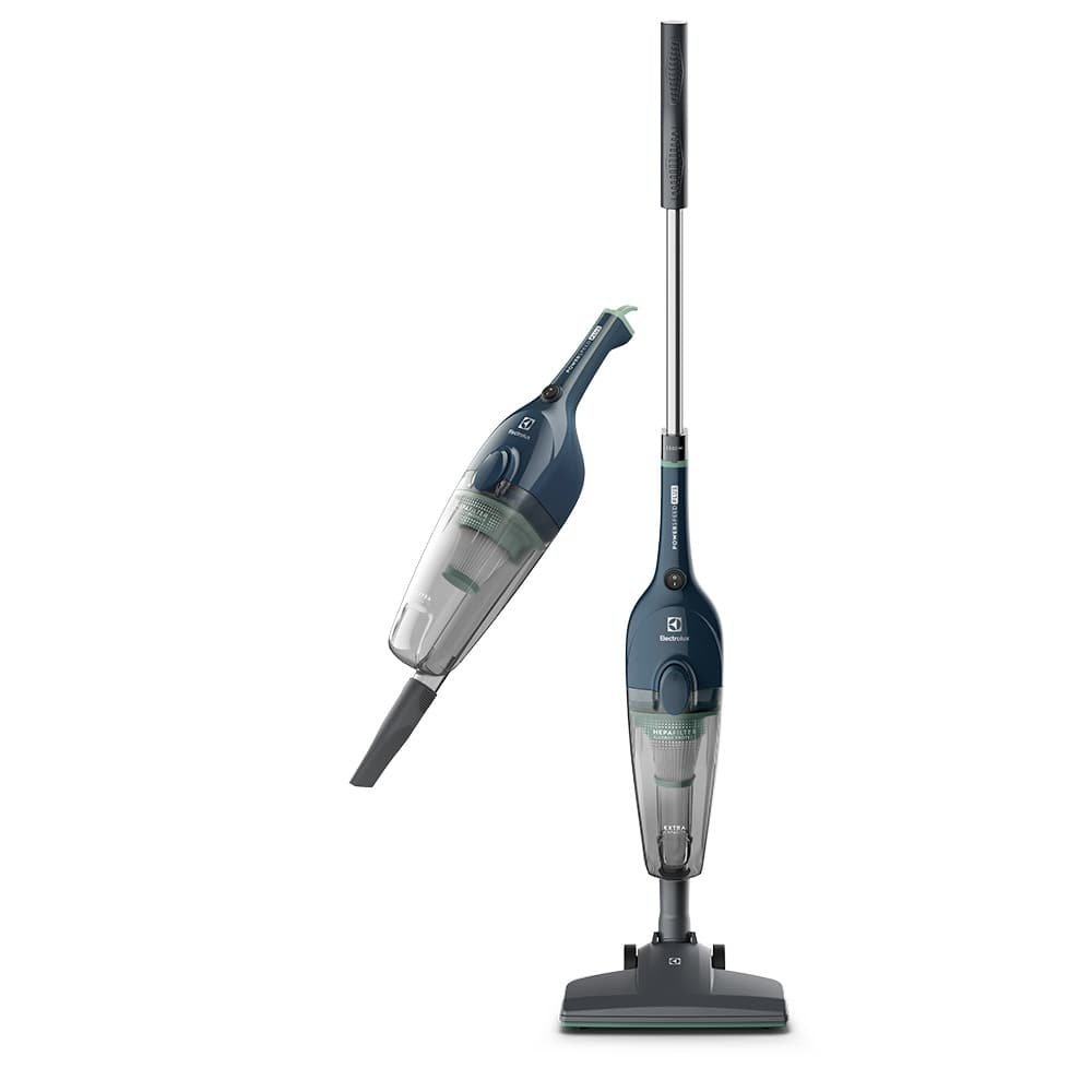 Aspirador de Pó Vertical Electrolux STK14 - 1450W, 2 em 1, com Fio, Azul, 110V