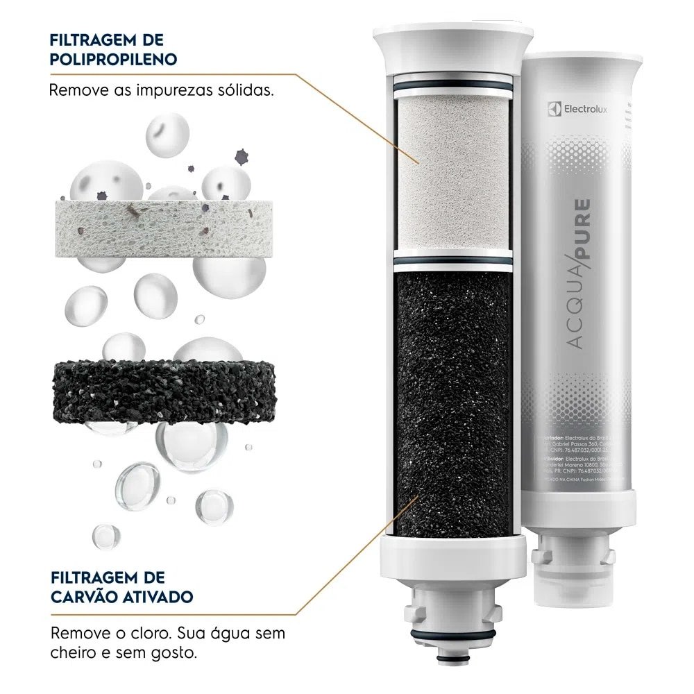 Purificador de Água Electrolux Pure4X PE12G, Cinza, Bivolt