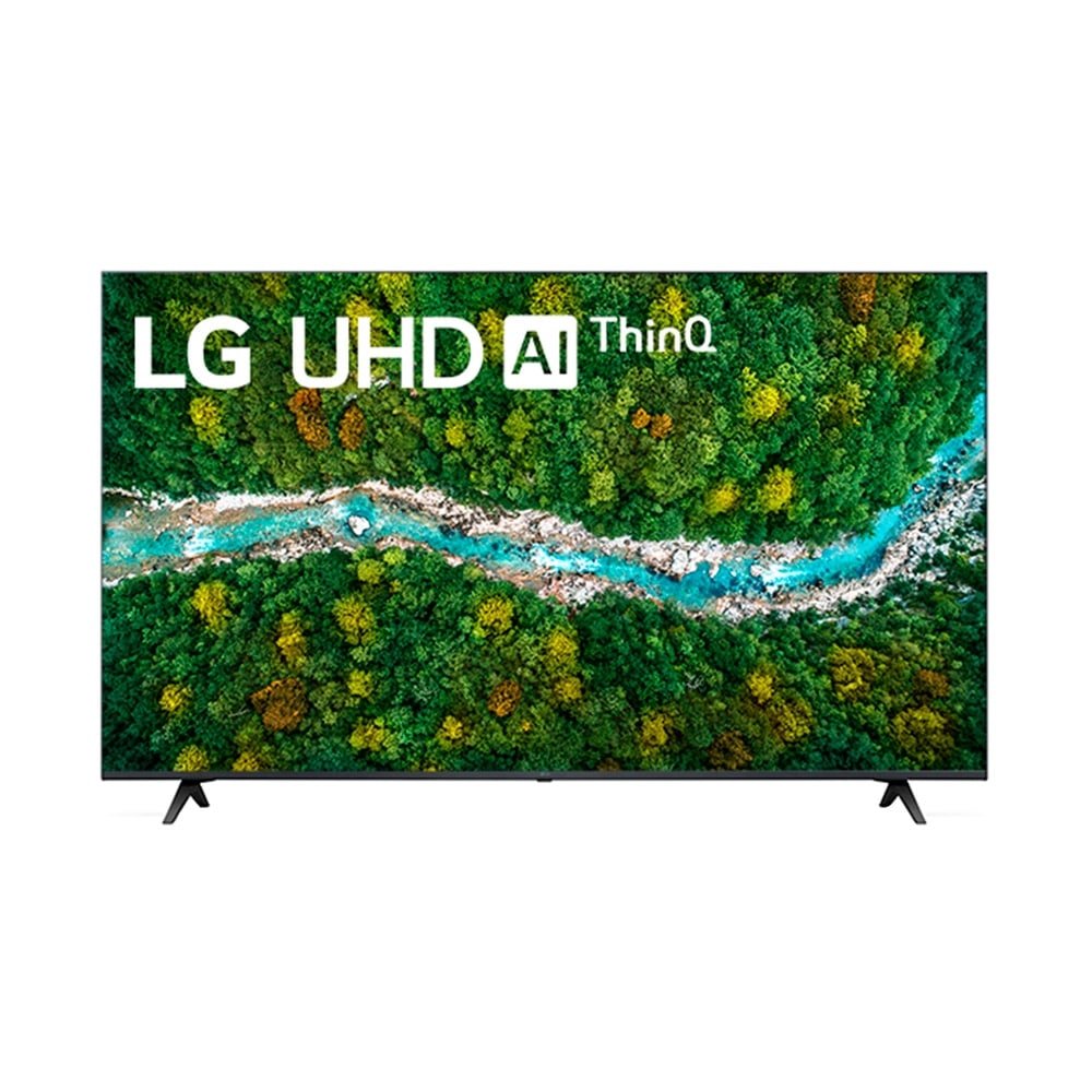 Smart TV LED 60" LG 60UP7750PSB  4K UHD com Wi-Fi, com 2 USB, 3 HDMI, ThinQ AI, Smart Magic, LG Channels, 60HZ