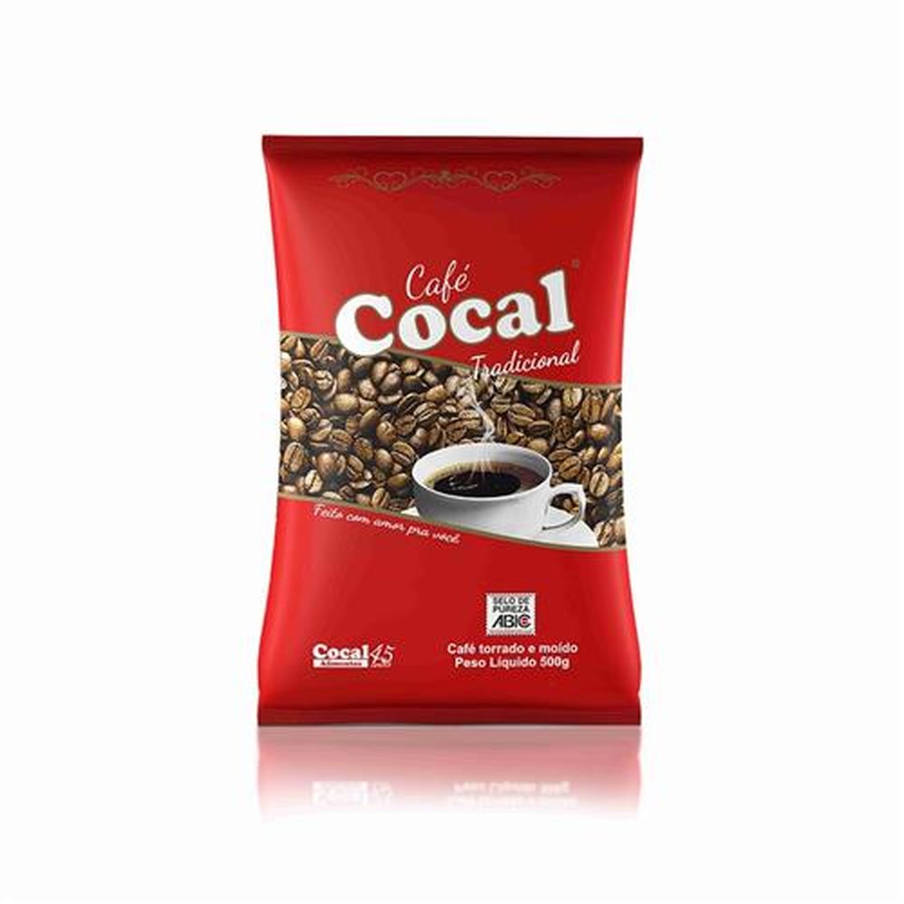 Café Cocal 500gr - Embalagem Contém 10 Unidades
