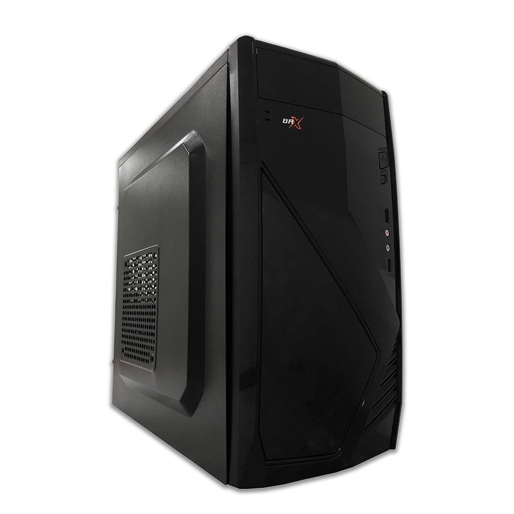 Computador BRX BRX244120W10, Intel Core i5, Windows 10, 4GB, SSD 120GB, Preto, sem Monitor