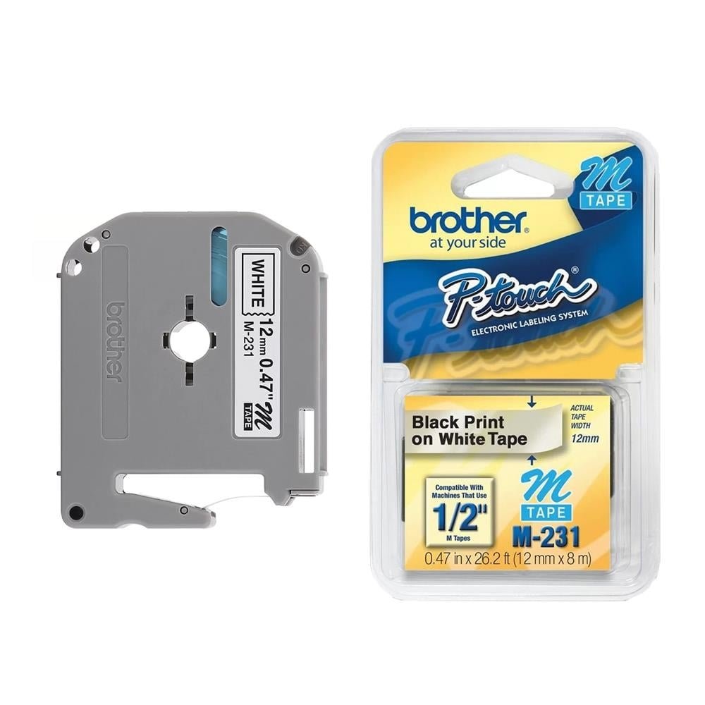 Rotulador Eletrônico Brother PT70BMBP, Cinza, com 3 Fitas