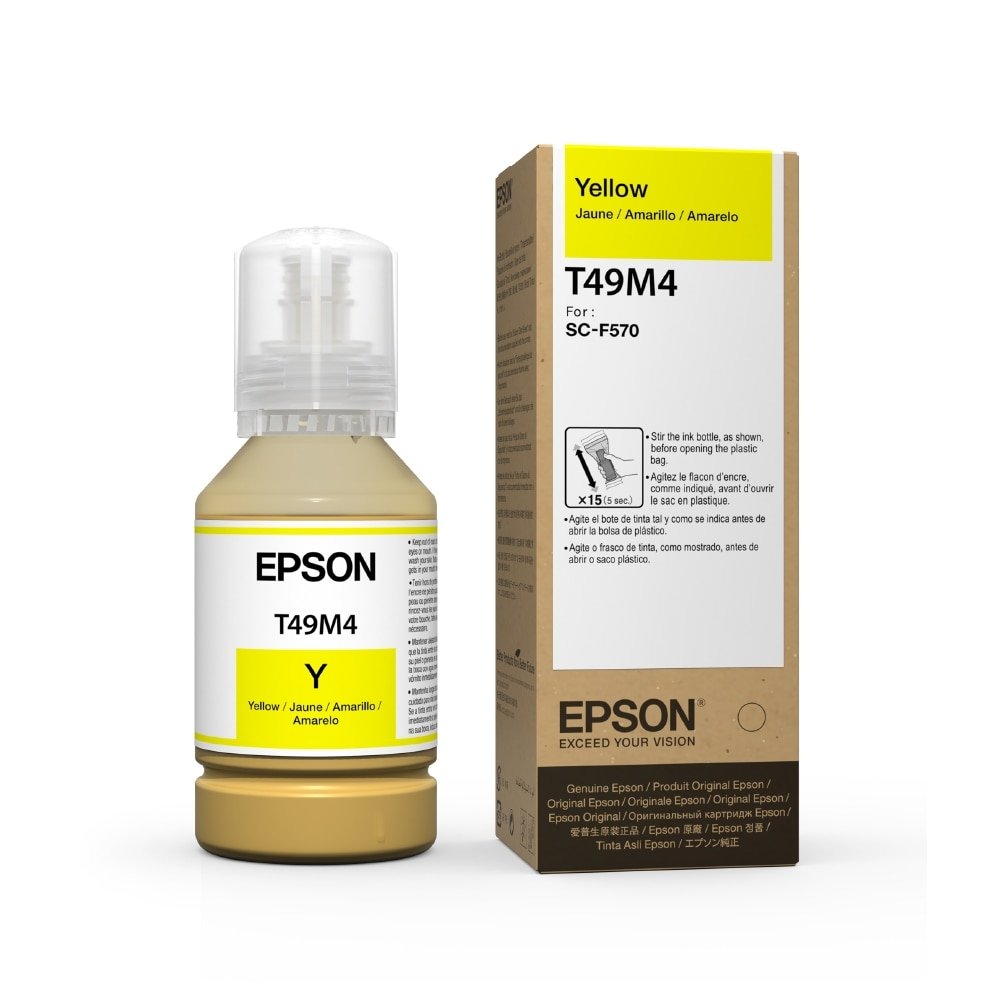 Refil de Tinta Epson T49M420, Amarelo, para F170/F573