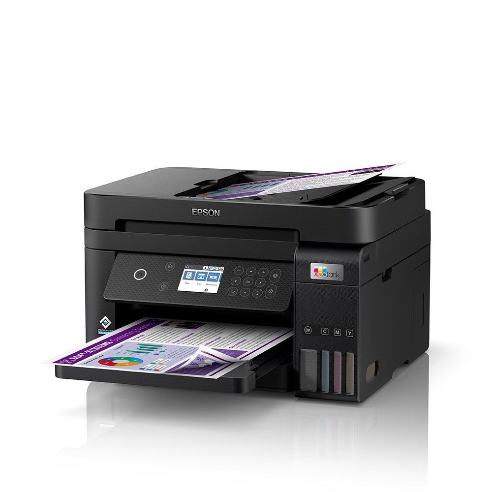 Multifuncional Epson L6270 Ecotank, Preta, Bivolt