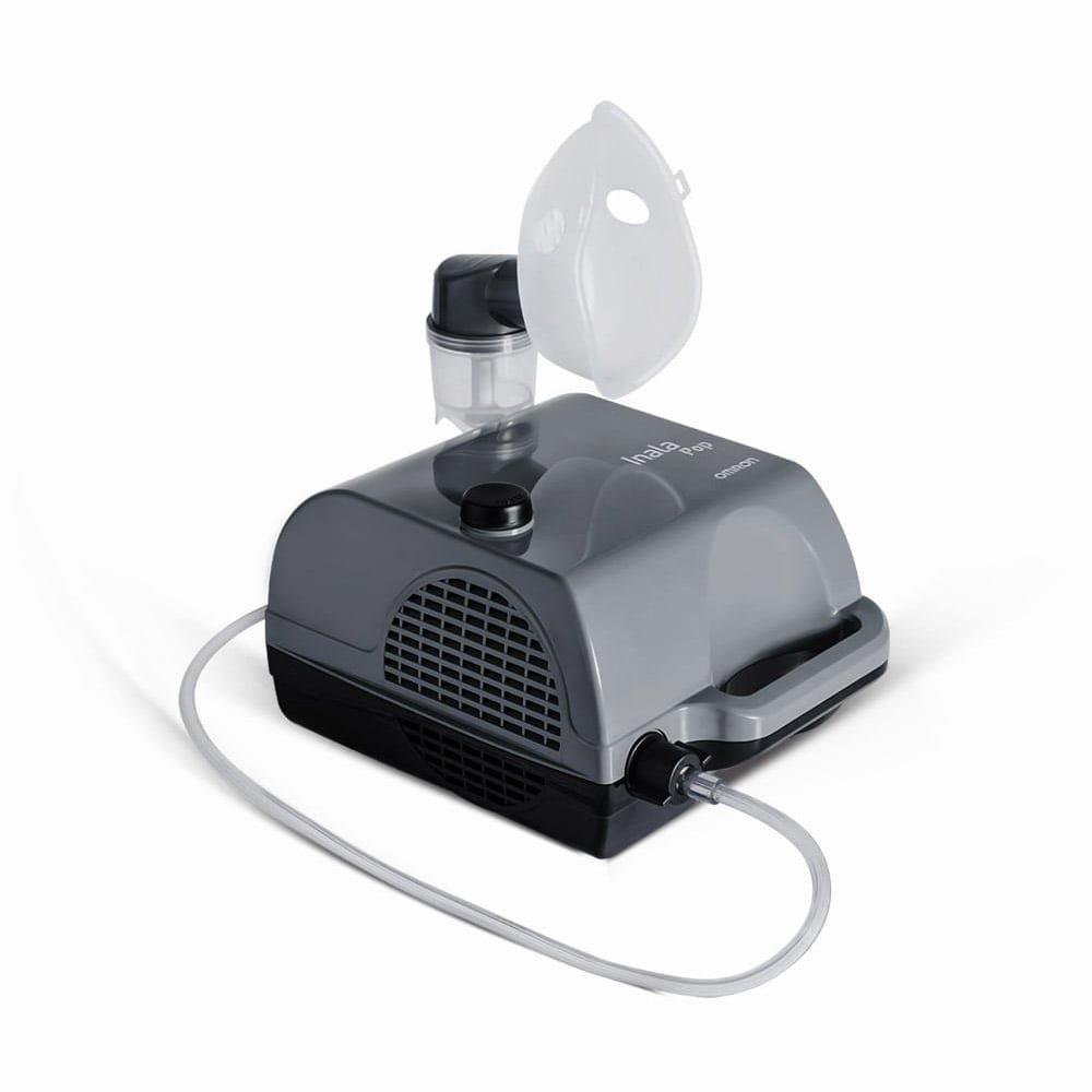 Inalador Compressor Omron Inalapop NE-C704 Cinza/Preto Bivolt