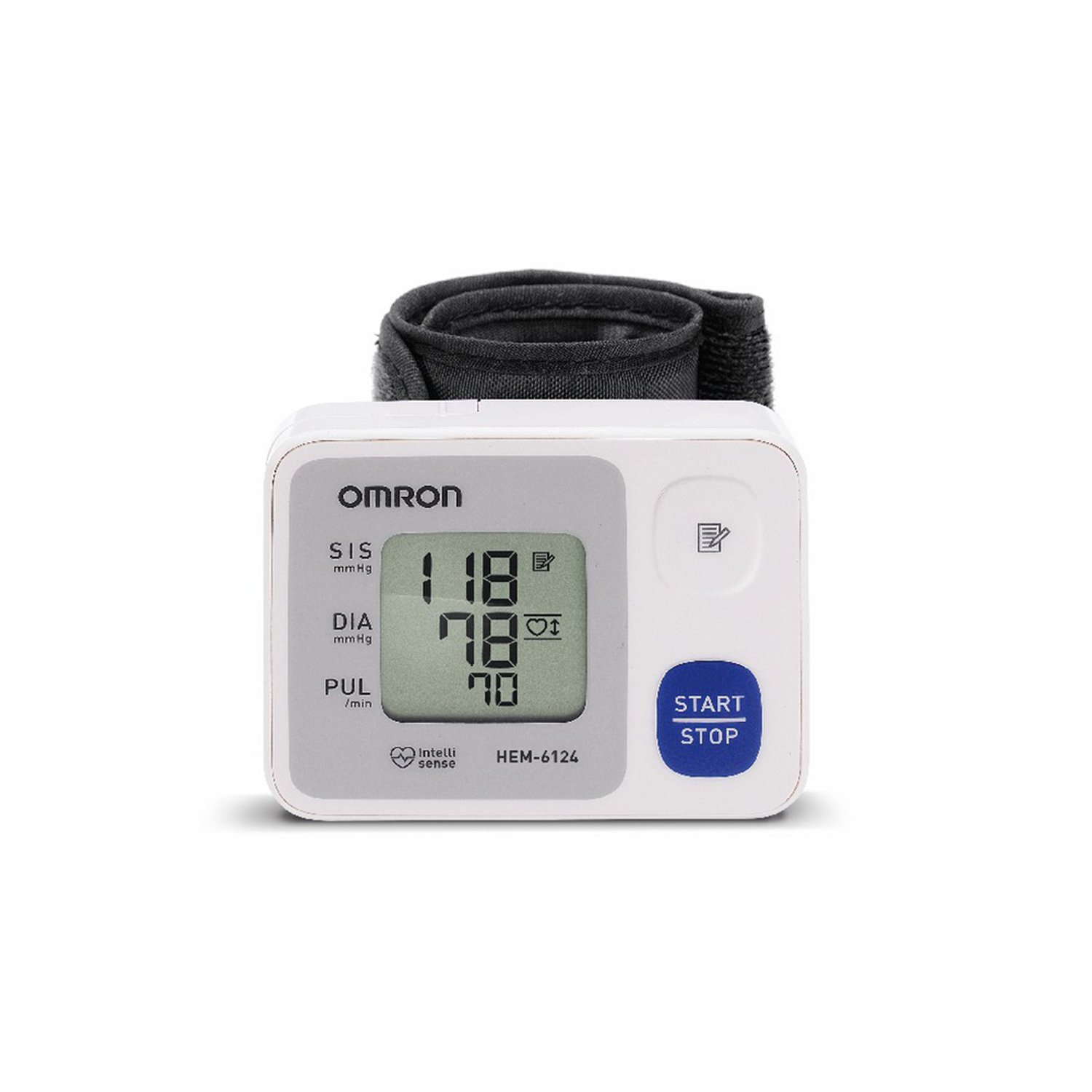 Monitor de Pressão Arterial Omron HEM-6124 Digital de Pulso
