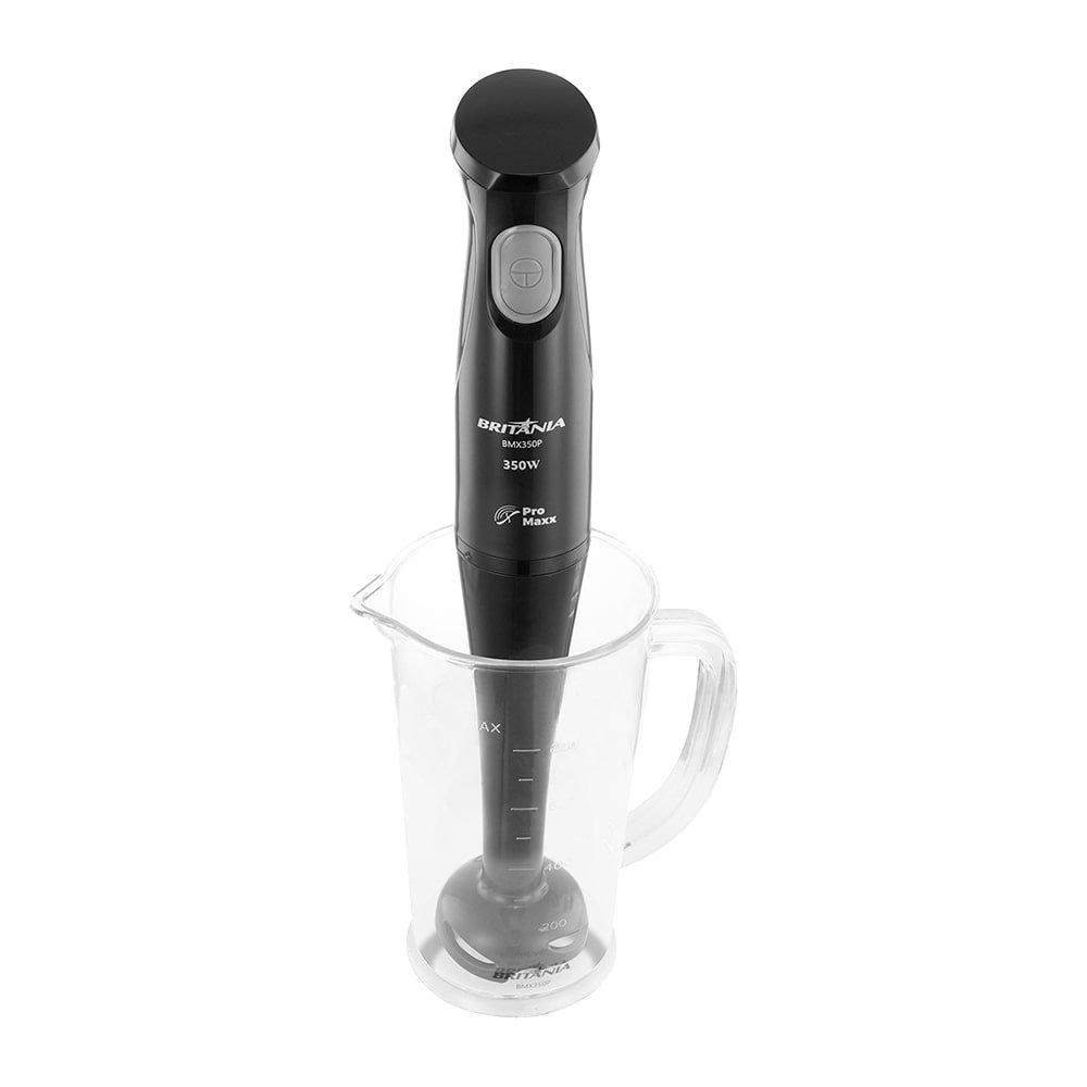 Mixer Britânia BMX350P, Copo 1,05 Litros, 350W, Preto, 110V