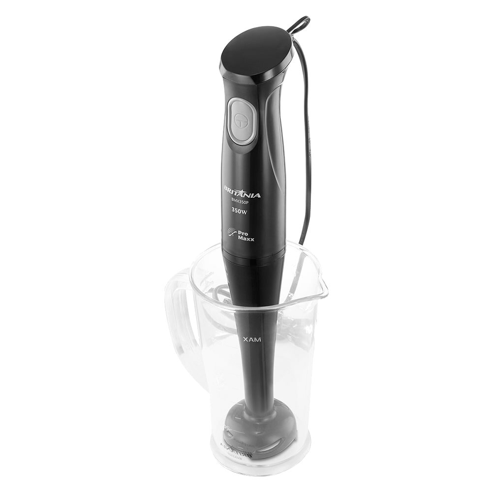 Mixer Britânia BMX350P, Copo 1,05 Litros, 350W, Preto, 110V