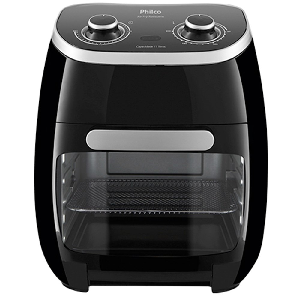 Fritadeira sem Óleo Philco Air Fryer Oven PFR2000P | 11 Litros, 2 em 1, Preto, 110V