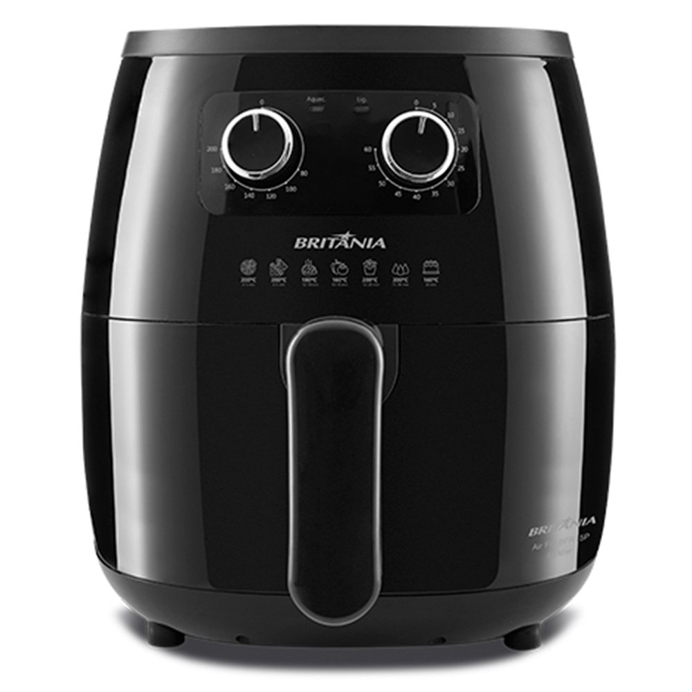 Fritadeira sem Óleo Britânia Air Fryer BFR15P | 6 Litros, 1500W, Preto, 110V