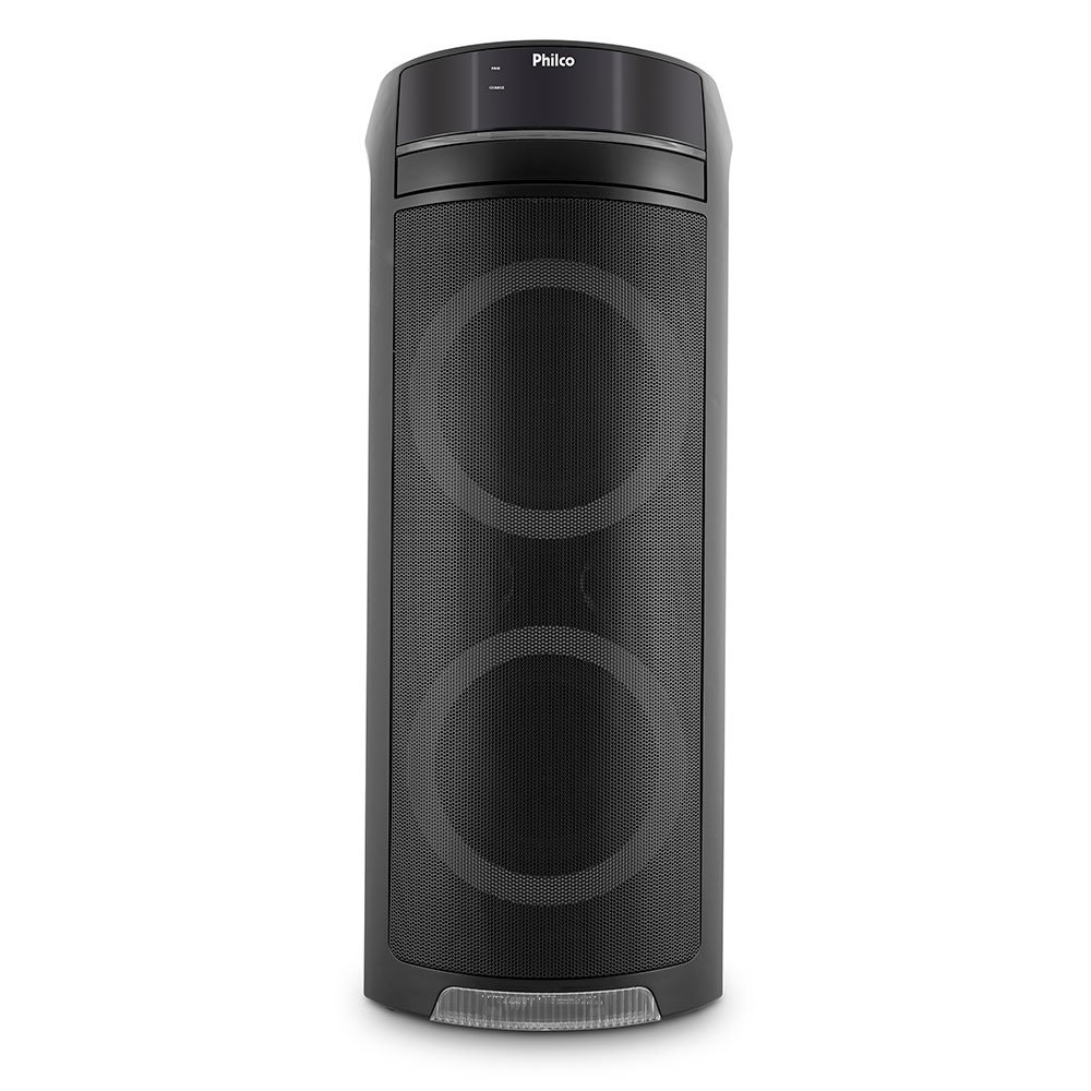 Caixa Amplificada Philco PCX7500, USB, Bluetooth, FM, Entrada Auxiliar, 400W RMS, Bivolt