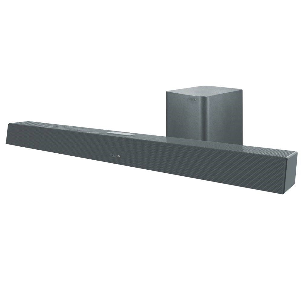 Caixa de Som Soundbar + Subwoofer 320W Bt/Coax/Óptico/Aux Cinza Pulse - SP381