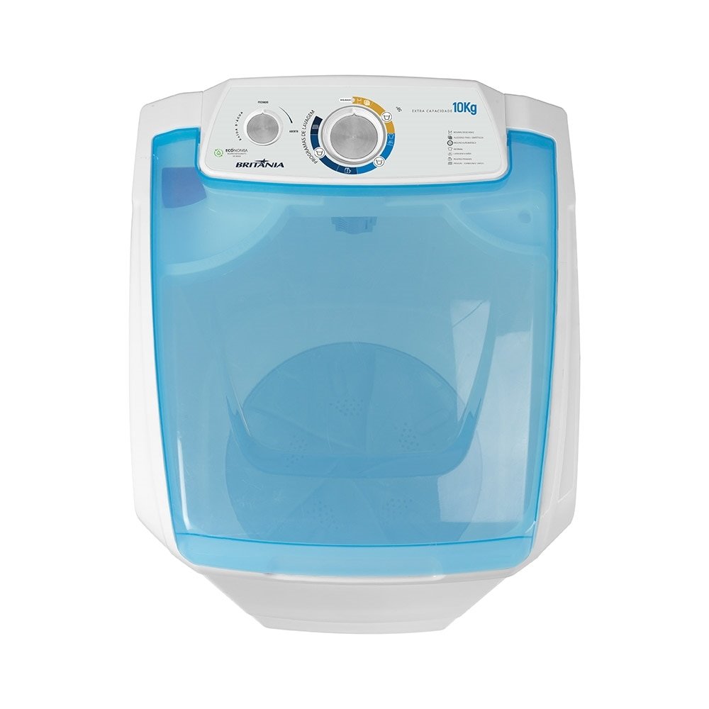 Tanquinho/Máquina de Lavar Roupas Semi-automática 10Kg Britânia BLRS10B, Branca, 220V