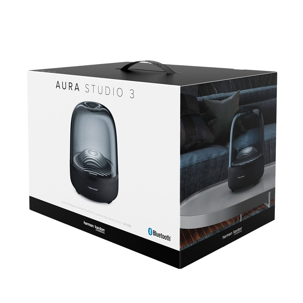 Caixa de Som JBL HK Aura Studio 3, Bluetooth, 100W, Preto