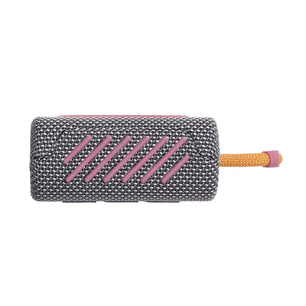 Caixa de Som Bluetooth JBL GO 3, Bateria de até 5h, À Prova D'Água, Cinza