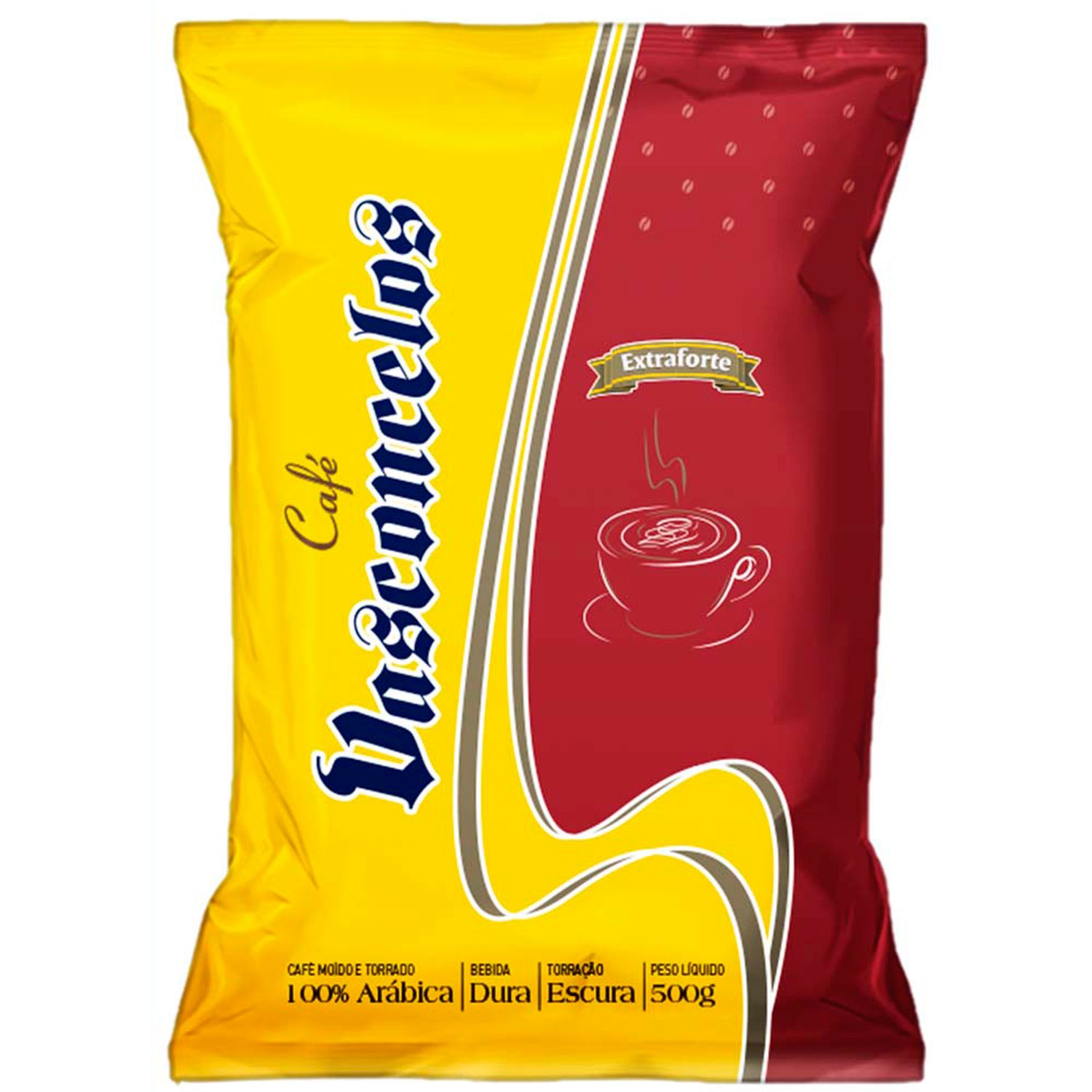 Café Vasconcelos Almofada Extraforte 500g - 10 Unidades